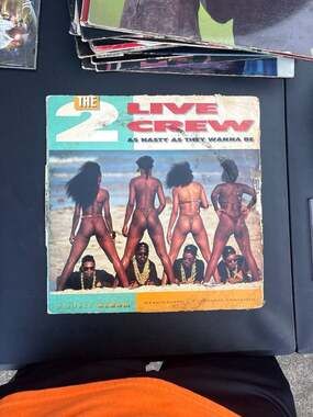The 2 Live Crew - As Nasty As They Wanna Be Vinyl Double Album (1989)